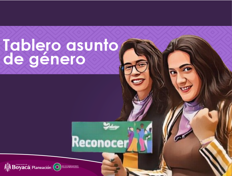 Tablero indicadores Asuntos de Género