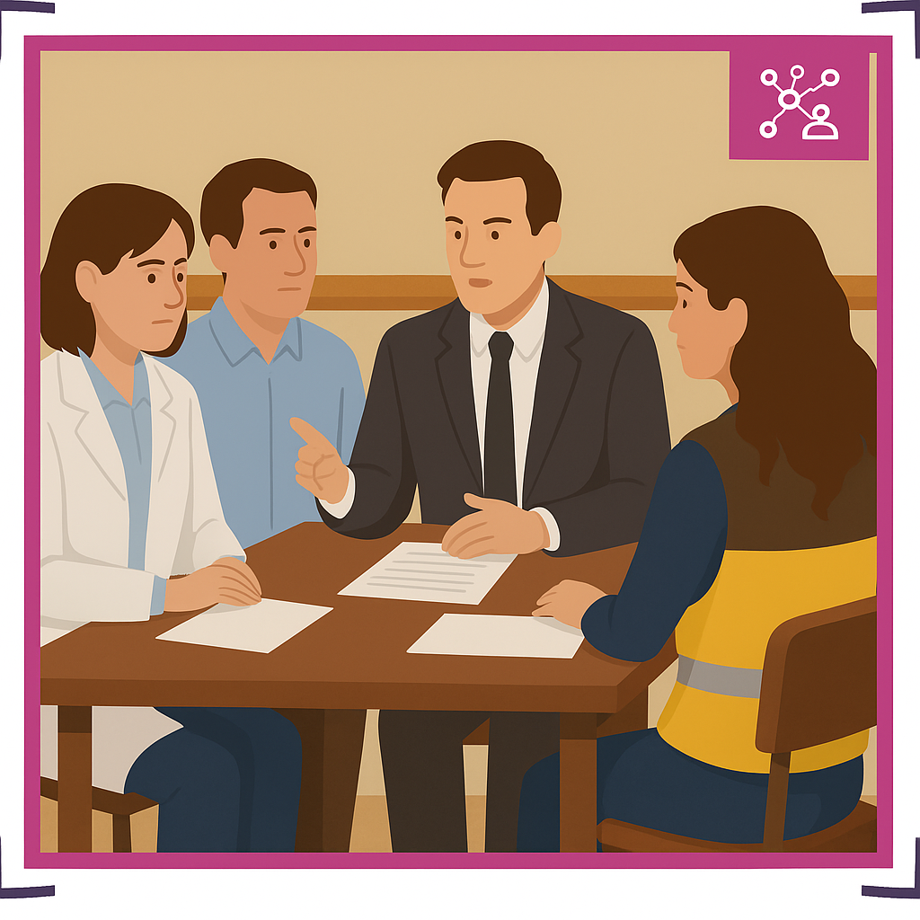 Ilustración de la Ruta Intersectorial